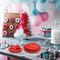 Red Party Supplies Set Include Red Paper Plates and Napkins party supplies,Severs 25 Guests Red Dessert Plates